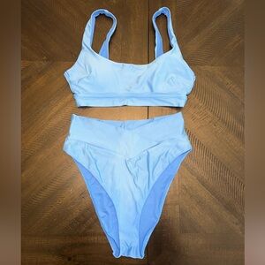 Aerie Blue Swim Set